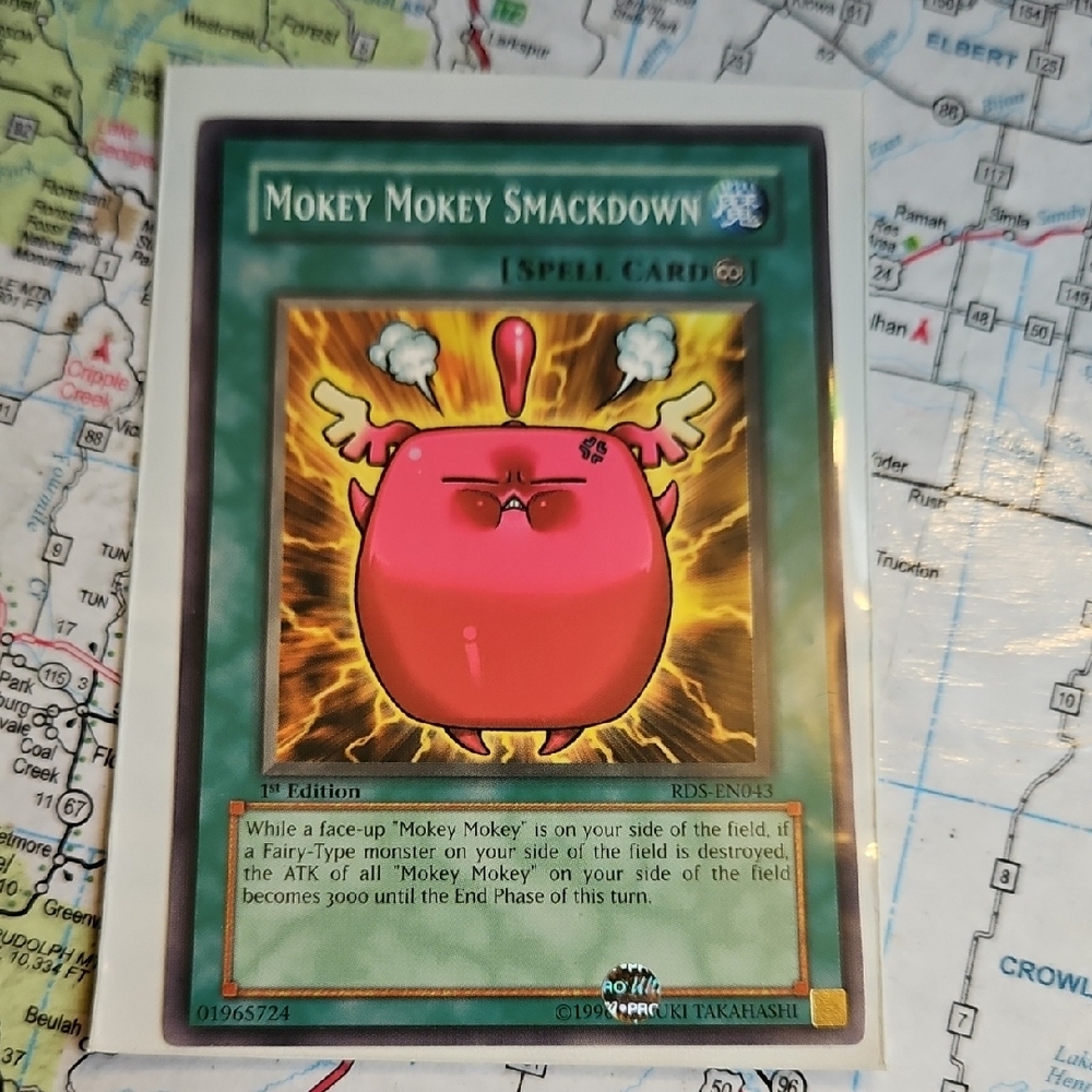 🔥Yu-Gi-Oh! TCG Mokey Mokey Smackdown Rise of Destiny RDS-EN043 1st Edition